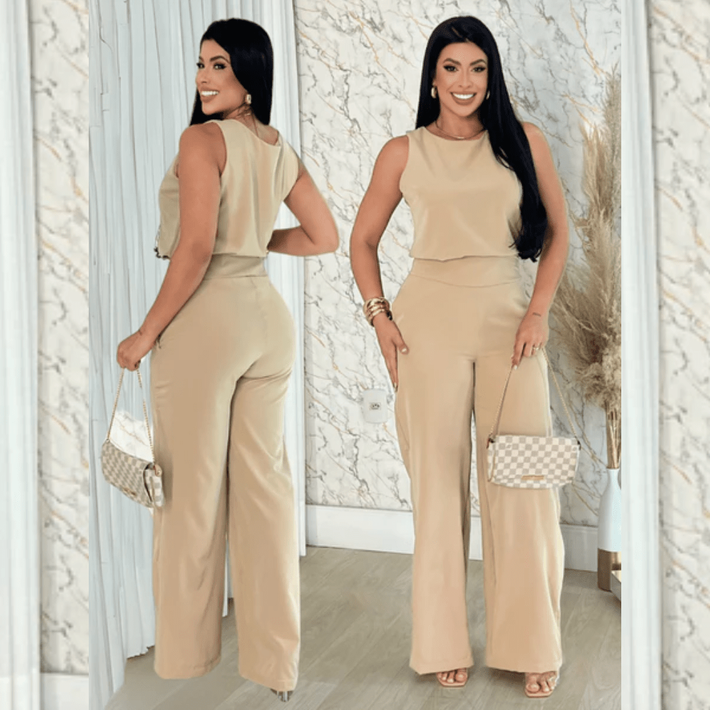 Kit 2 Conjuntos Femininos Liz em Alfaiataria